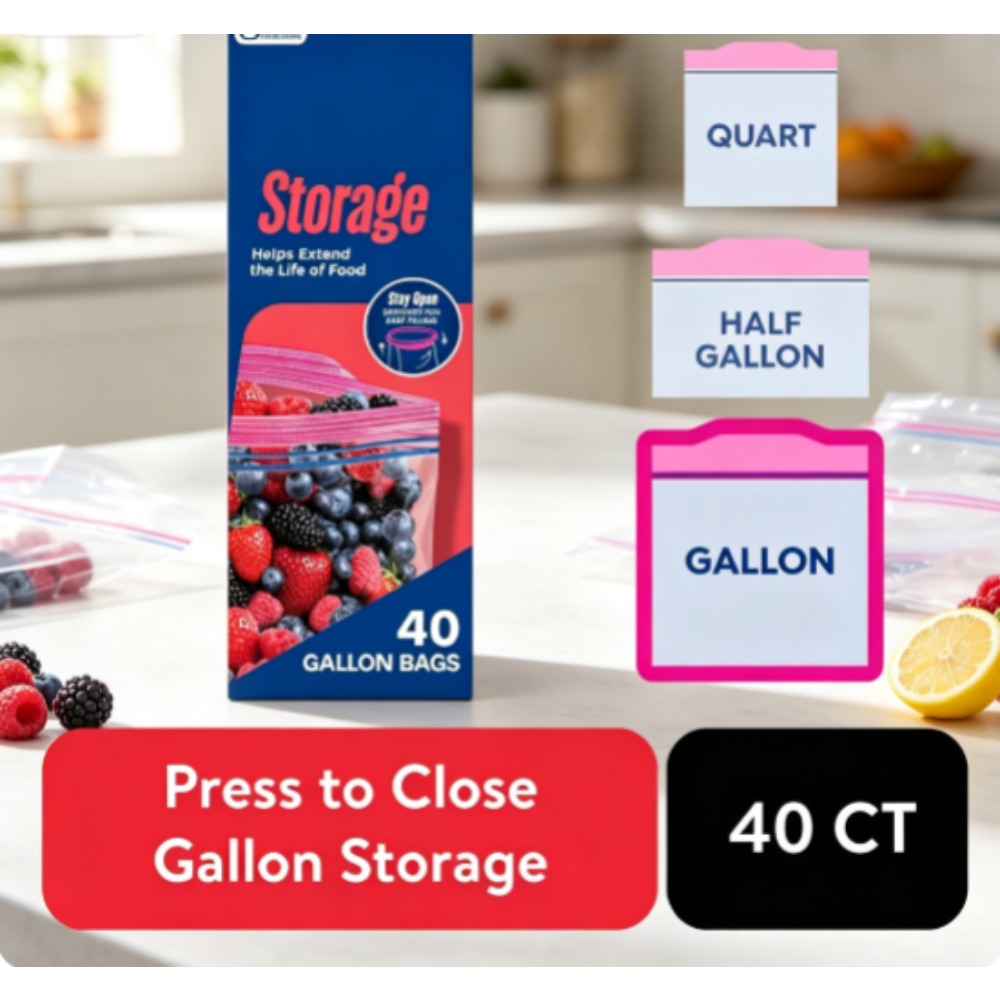 Food Storage Ziploc - أكياس تخزين الطعام من ماركة Ziploc،