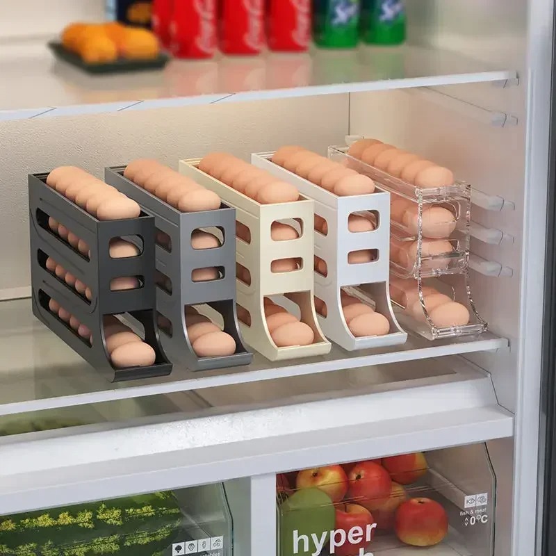 Egg Storage Holder - صندوق تخزين البيض للثلاجة بـ 4