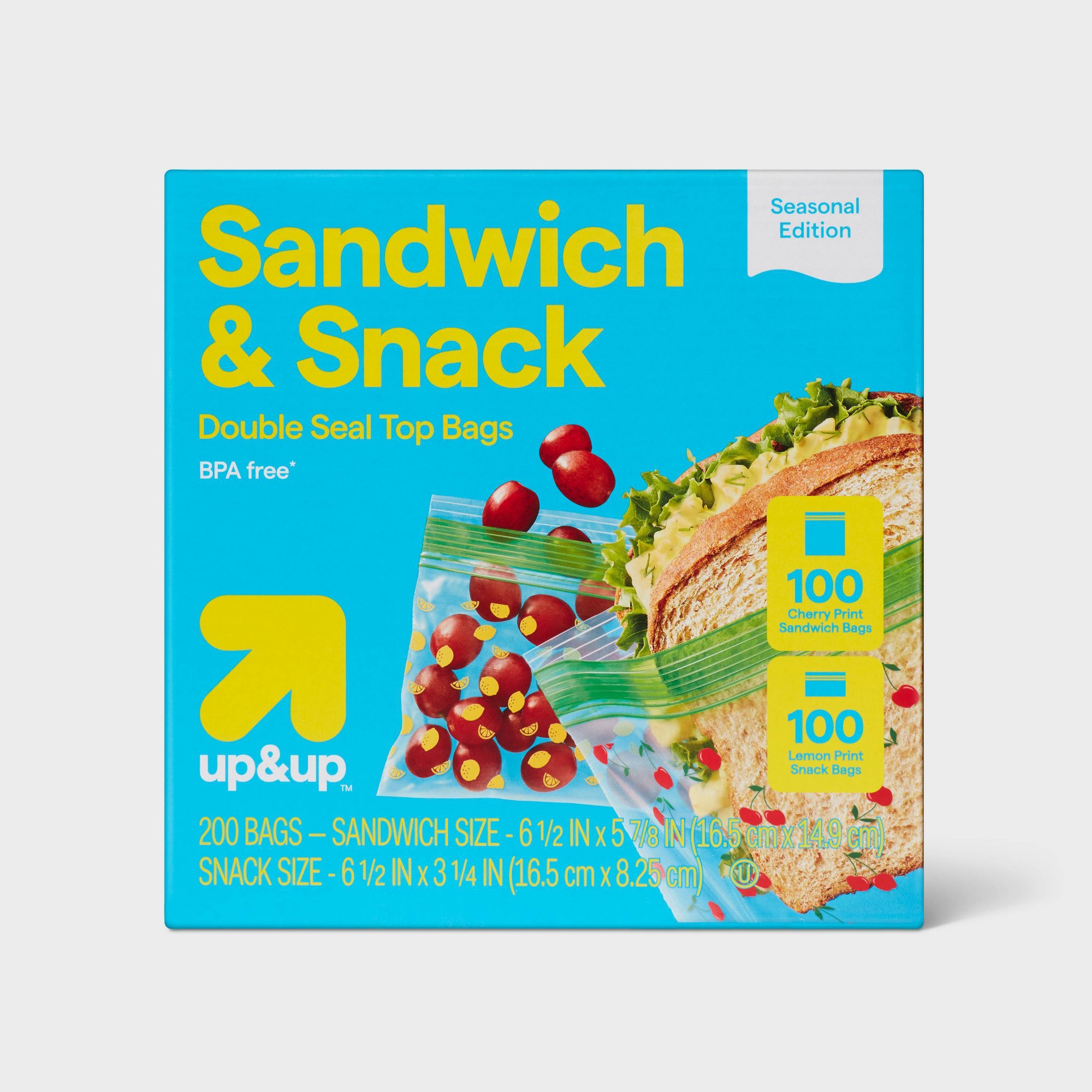 Food Storage Variety Pack - 200 قطعة من أكياس تخزين الطعام