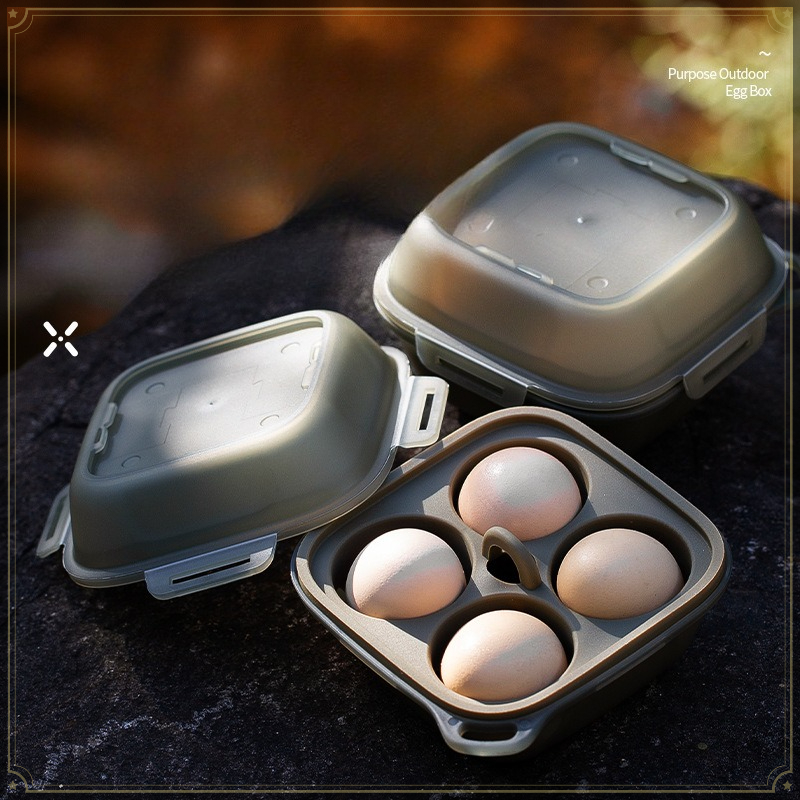 Egg Storage Holder - صندوق تخزين البيض 2 في 1