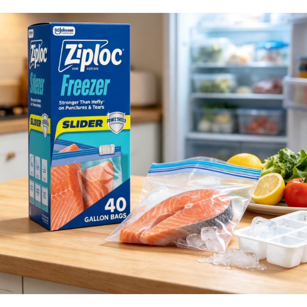 Food Storage Ziploc - أكياس تخزين الطعام للثلاجة من ماركة