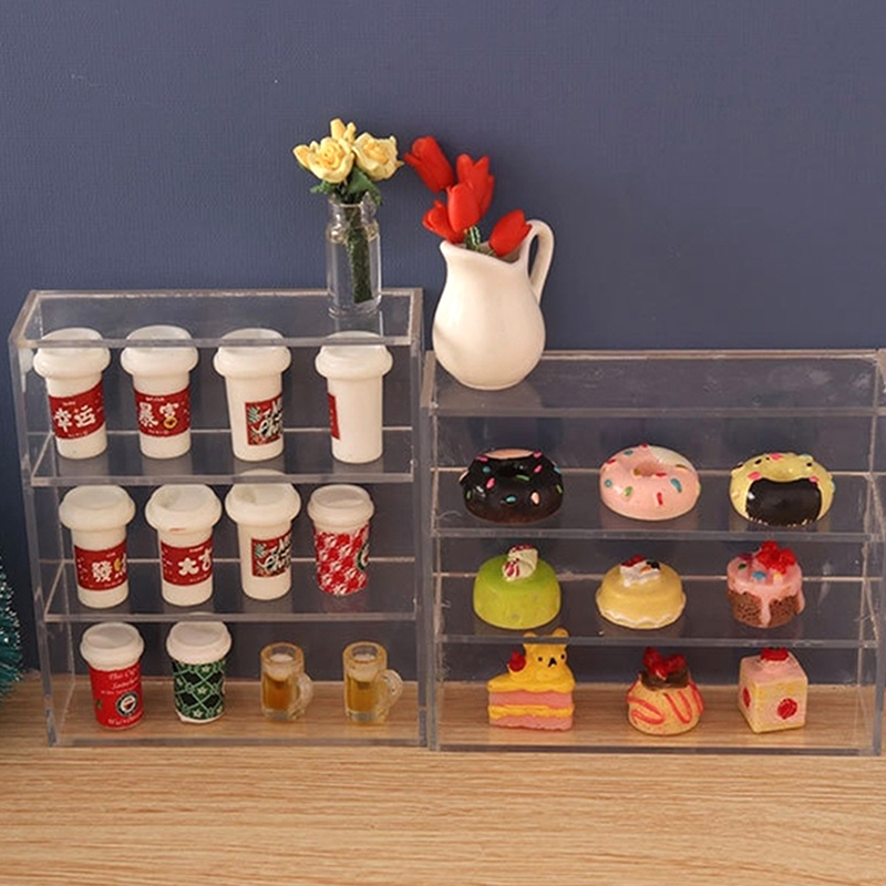 1 قطعة 1:12 دمية مصغرة متعددة  - مراجعة Food Storage For Room وسعره