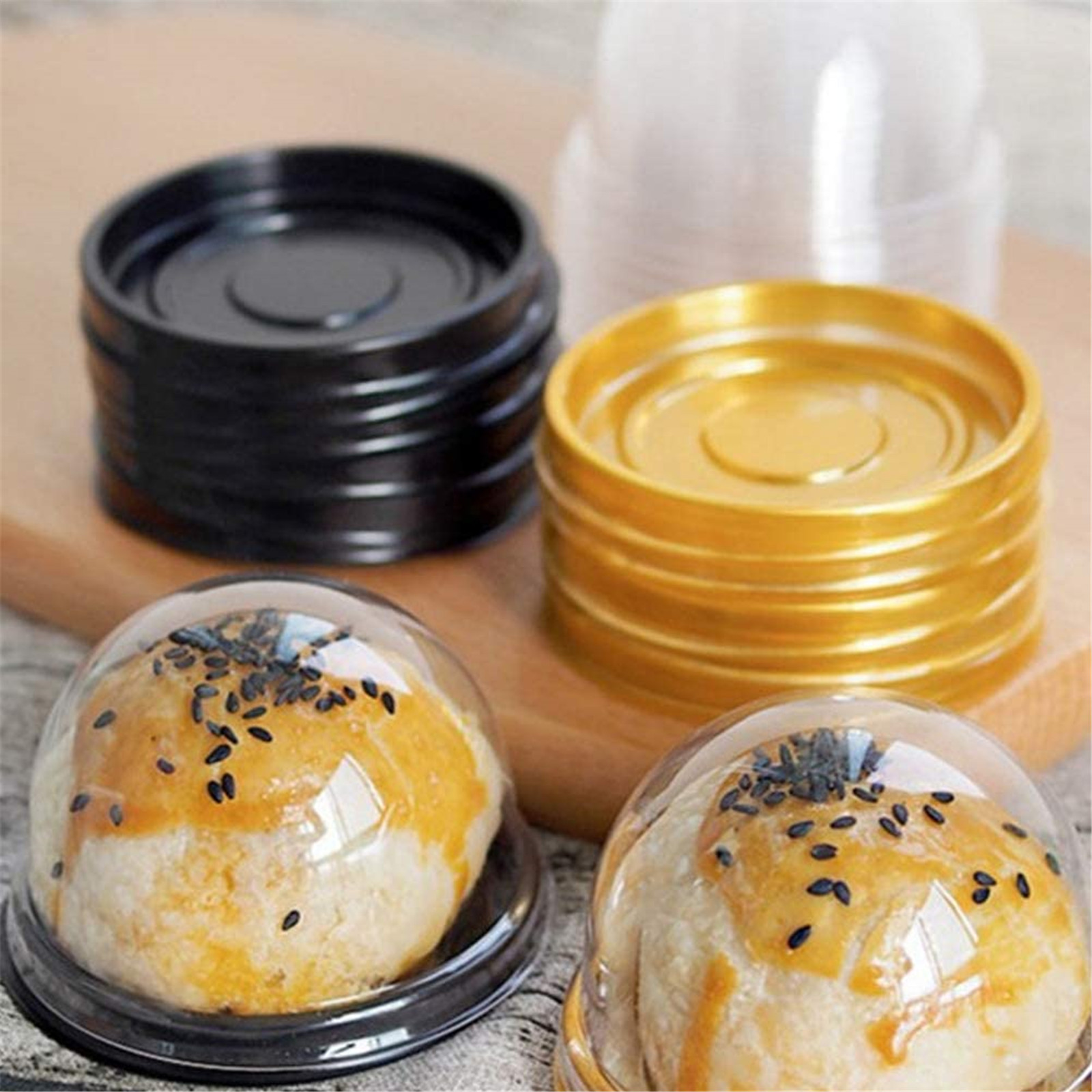 علب كيك بلاستيكية شفافة مستدير - مراجعة Egg Storage Holder وسعره