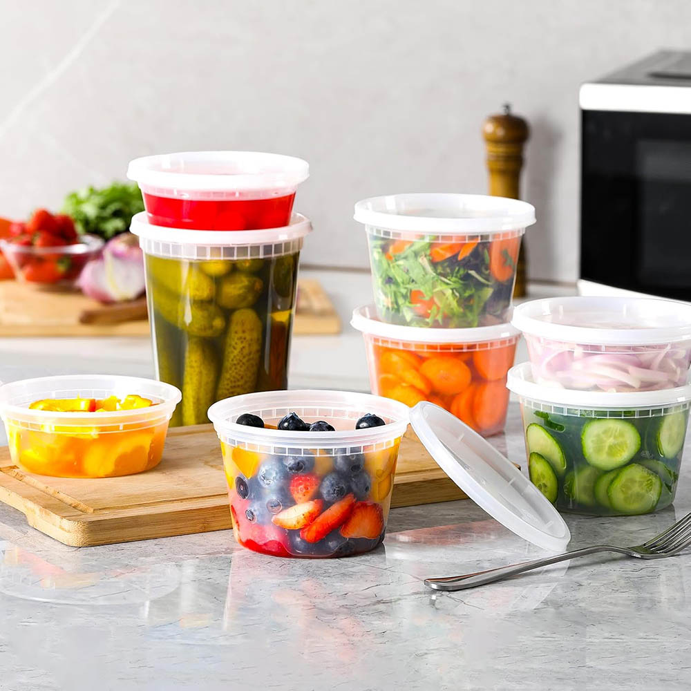 حاويات طعام بلاستيكية مع أغطية - مراجعة Food Storage Variety Pack وسعره