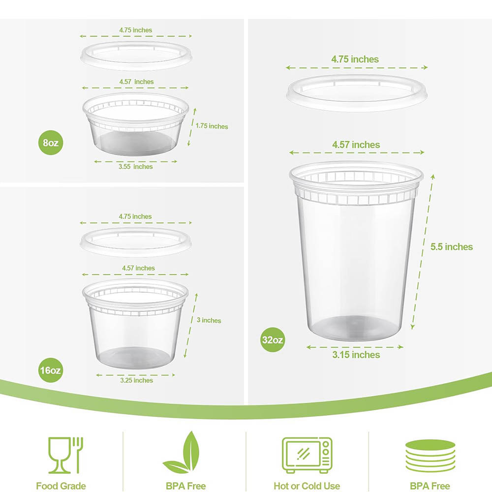 حاويات طعام بلاستيكية مع أغطية - مراجعة Food Storage Variety Pack وسعره