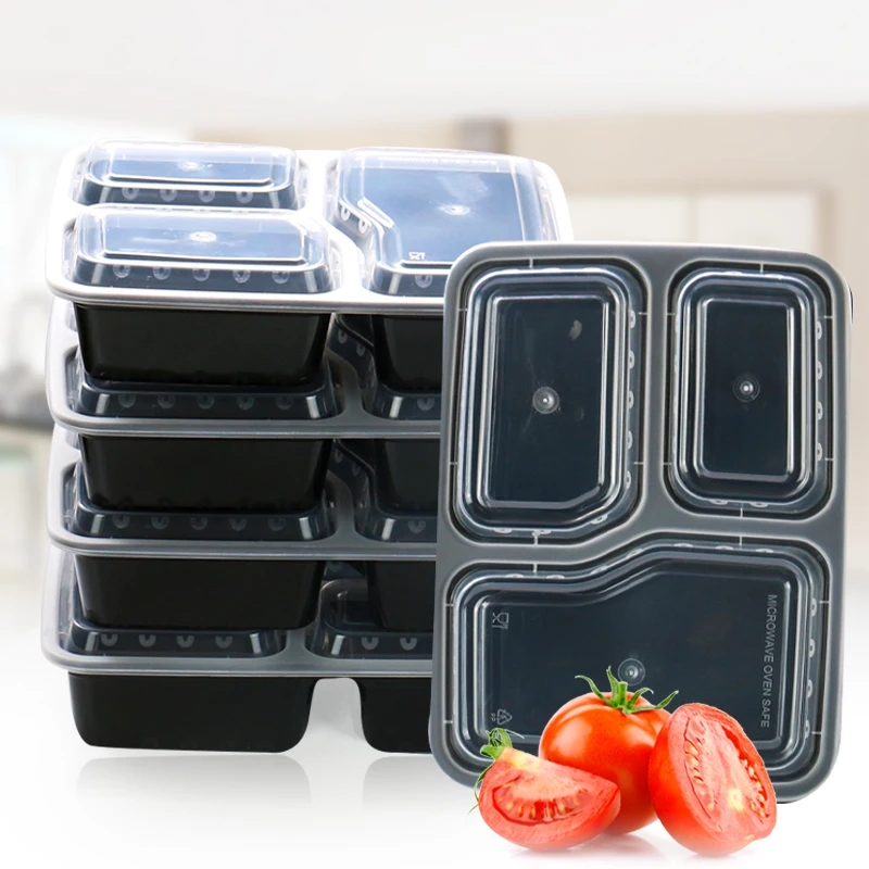 7 عبوات من 3 حجرات لتجهيز الوج - مراجعة Food Storage Stackable Containers وسعره