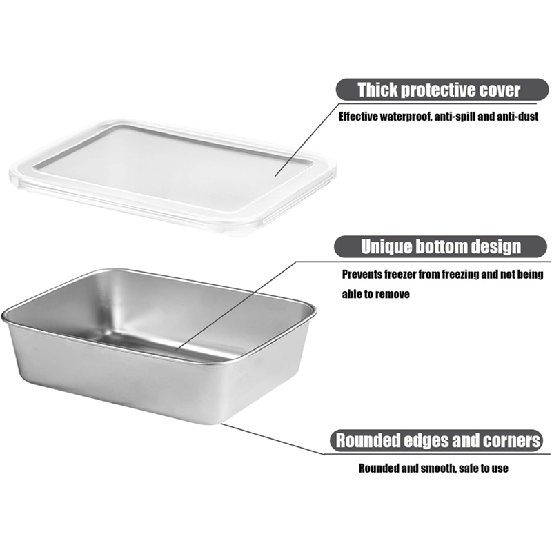 حاويات من الفولاذ المقاوم للصد - مراجعة Food Storage Box وسعره