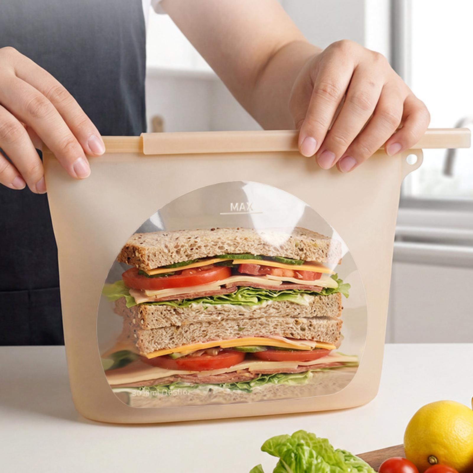 أكياس تخزين طعام من السيليكون  - مراجعة Food Storage Ziploc وسعره