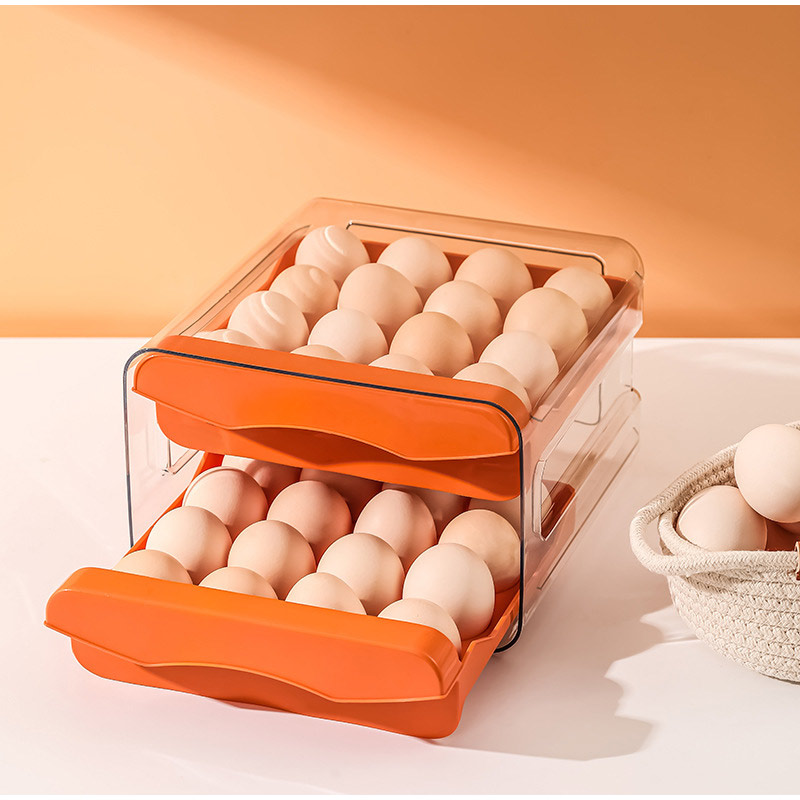 صندوق تخزين البيض ذو الطبقتين  - مراجعة Egg Storage Holder وسعره