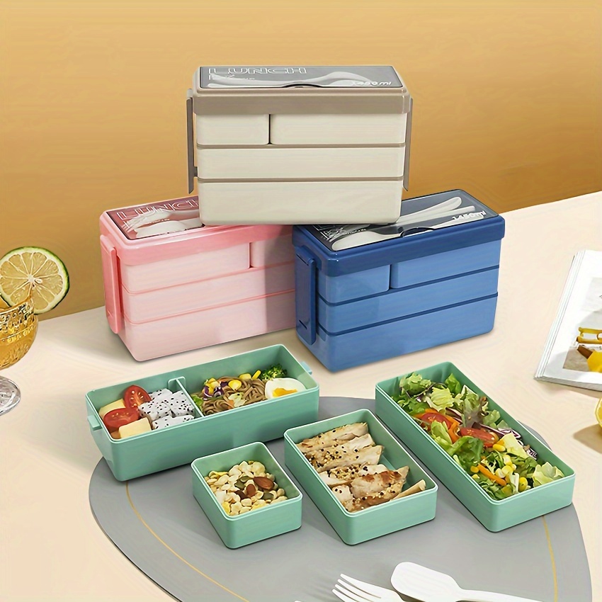 1450 مللي بينتو علب الاغذية سع - مراجعة Food Storage Stackable Containers وسعره