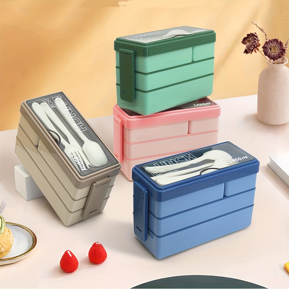 1450 مللي بينتو علب الاغذية سع - مراجعة Food Storage Stackable Containers وسعره