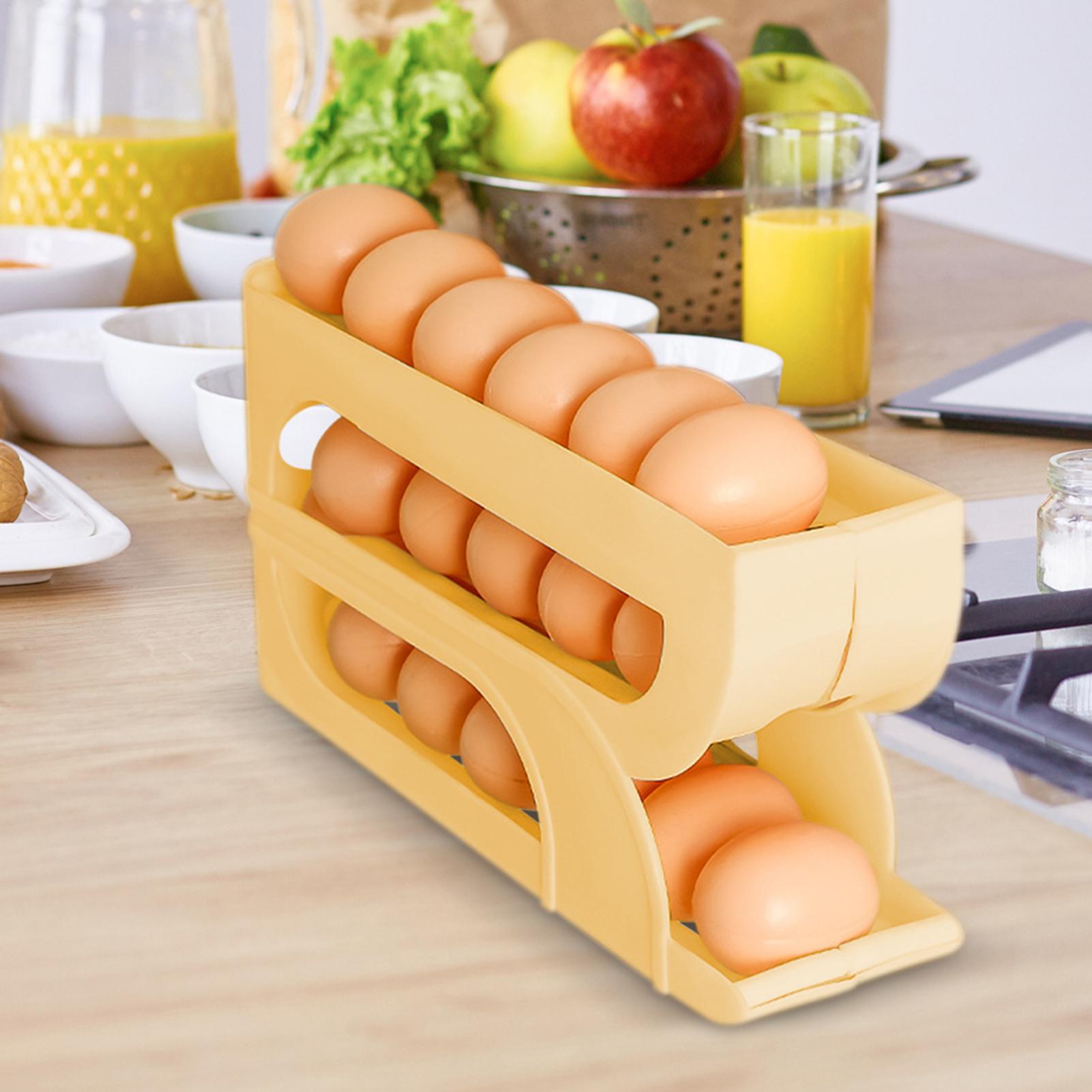 حامل بيض أوتوماتيكي جديد للمطب - مراجعة Egg Storage Holder وسعره