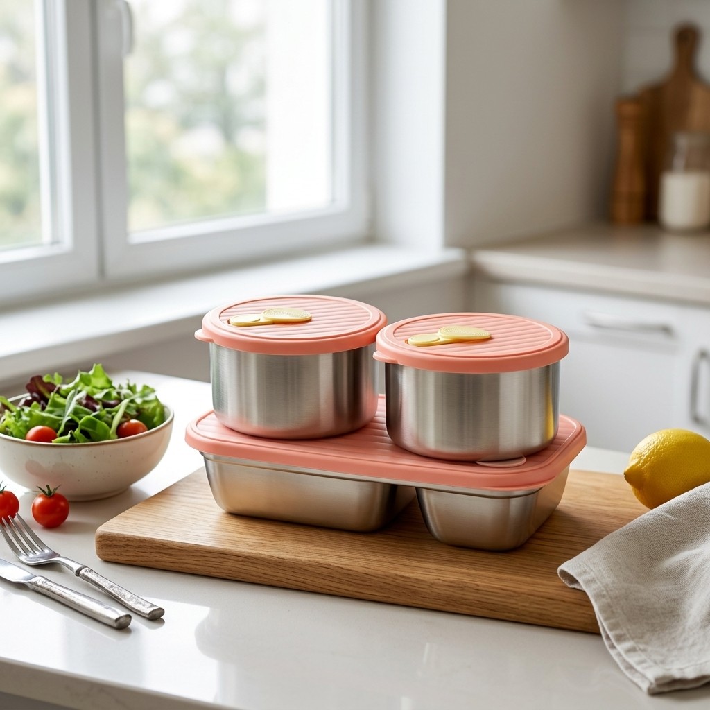 صندوق غداء آمن للميكروويف من ا - مراجعة Food Storage Oven Safe وسعره