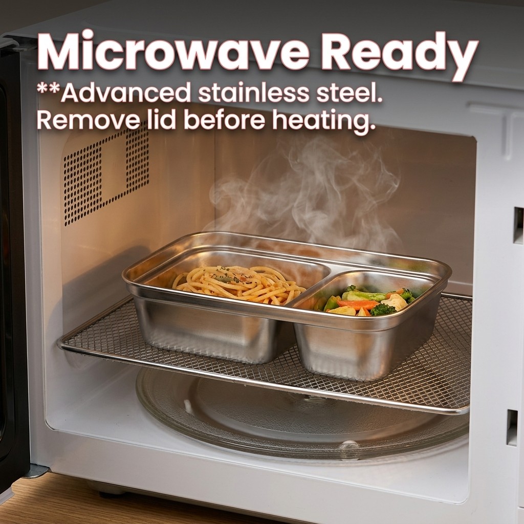 صندوق غداء آمن للميكروويف من ا - مراجعة Food Storage Oven Safe وسعره
