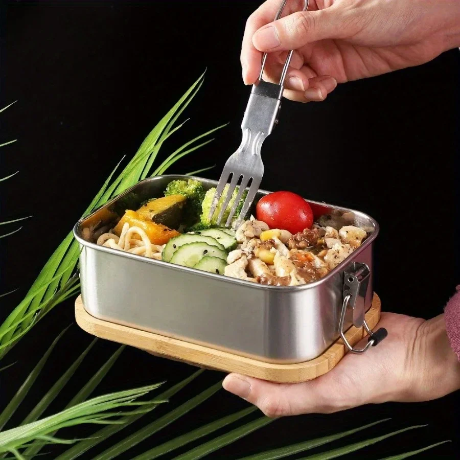 صندوق غداء جديد من الفولاذ الم - مراجعة Food Storage Oven Safe وسعره