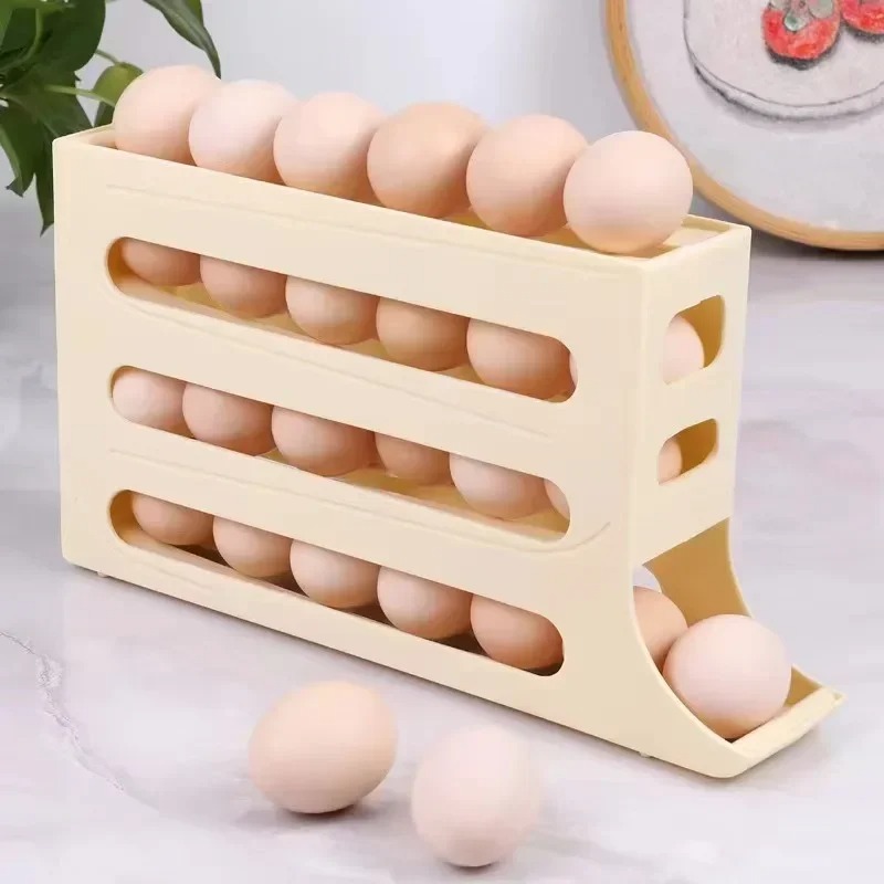 صندوق تخزين البيض للثلاجة بـ 4 - مراجعة Egg Storage Holder وسعره
