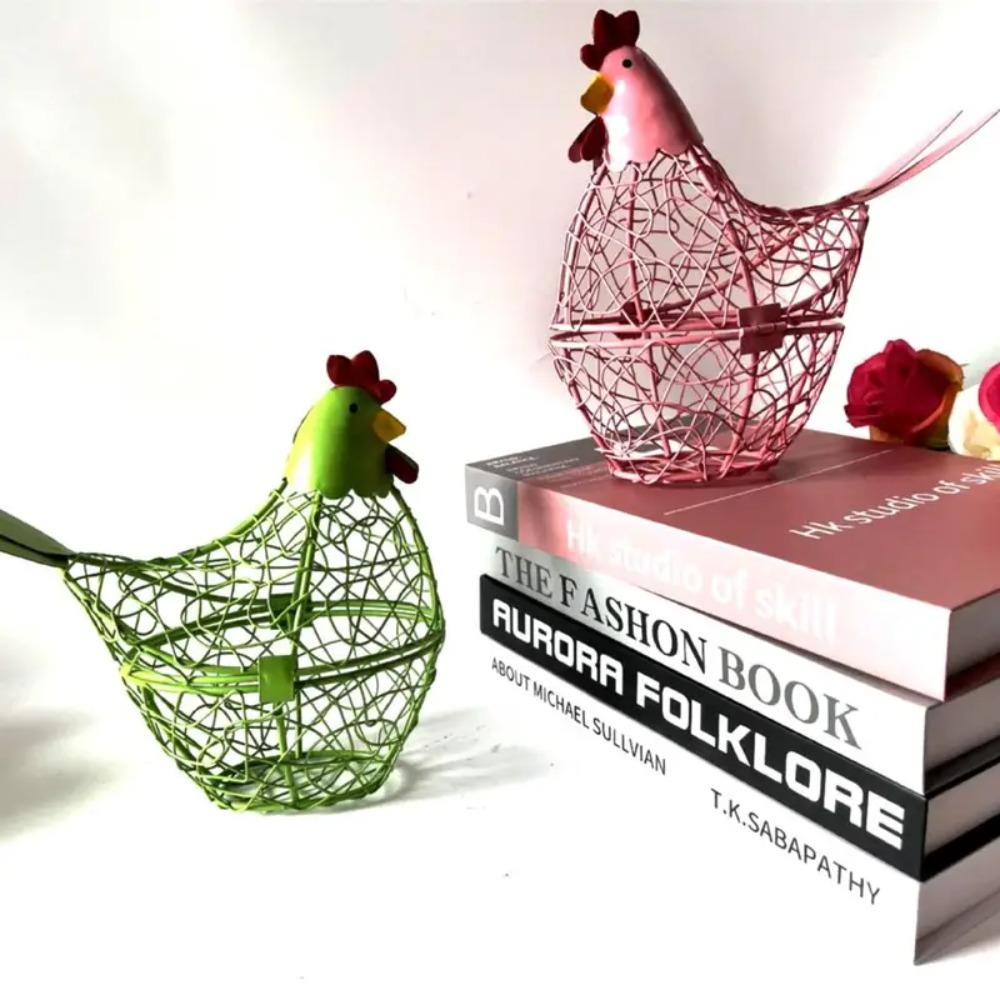 سلال بيض محمولة على شكل دجاجة  - مراجعة Egg Storage Holder وسعره