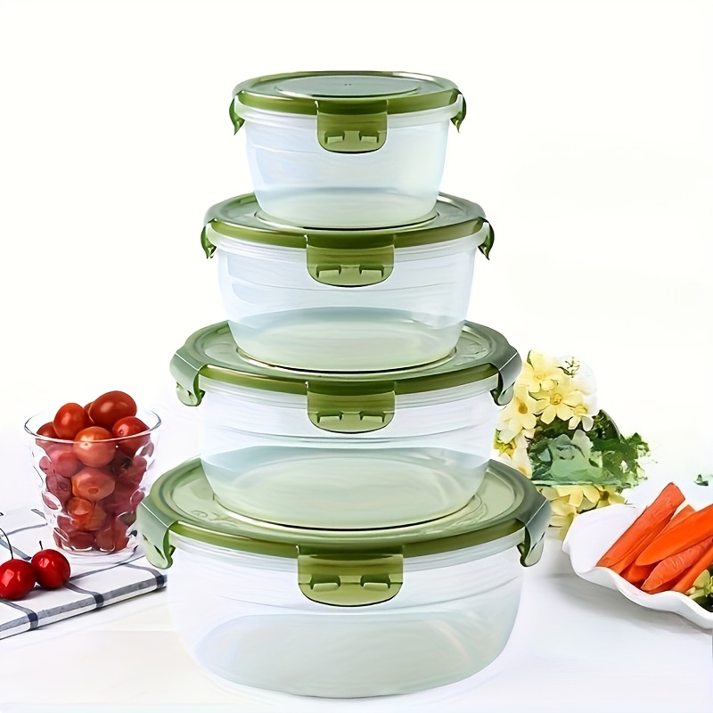 4 حاويات بلاستيكية لتخزين الطع - مراجعة Food Storage Warehouse وسعره