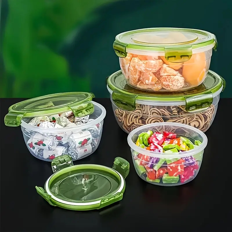 4 حاويات بلاستيكية لتخزين الطع - مراجعة Food Storage Warehouse وسعره