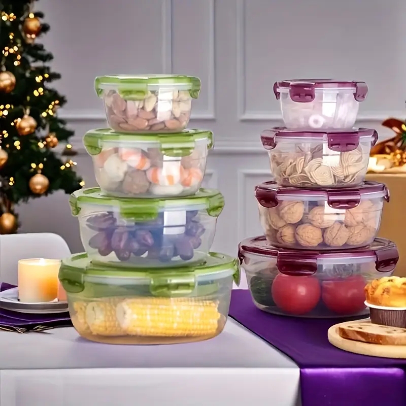 4 حاويات بلاستيكية لتخزين الطع - مراجعة Food Storage Warehouse وسعره