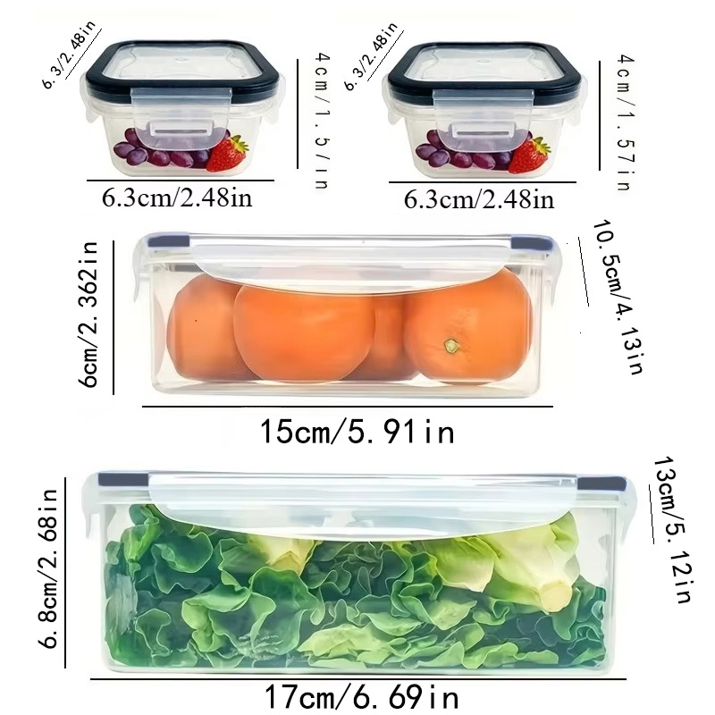مجموعة من 8 قطع تشمل 4 حاويات  - مراجعة Food Storage Oven Safe وسعره