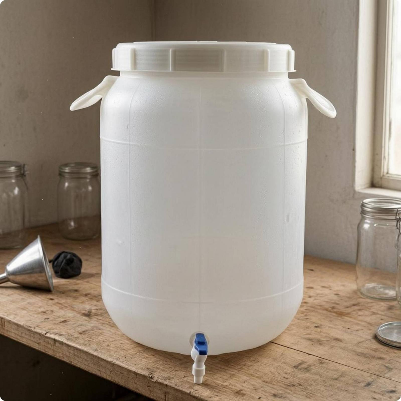برميل تخزين بلاستيكي متين وسمي - مراجعة Food Storage Containers وسعره