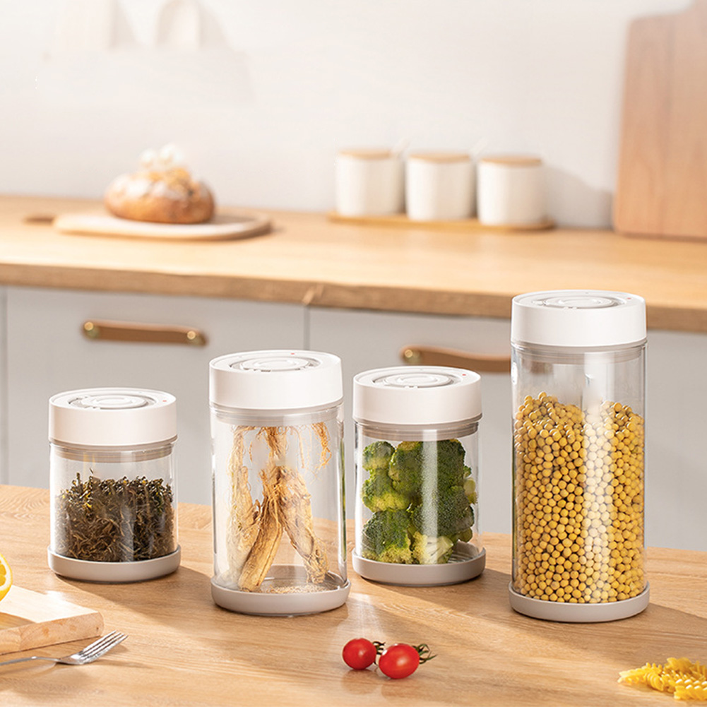 وعاء زجاجي مقاوم للرطوبة لحفظ  - مراجعة Food Storage For Room وسعره