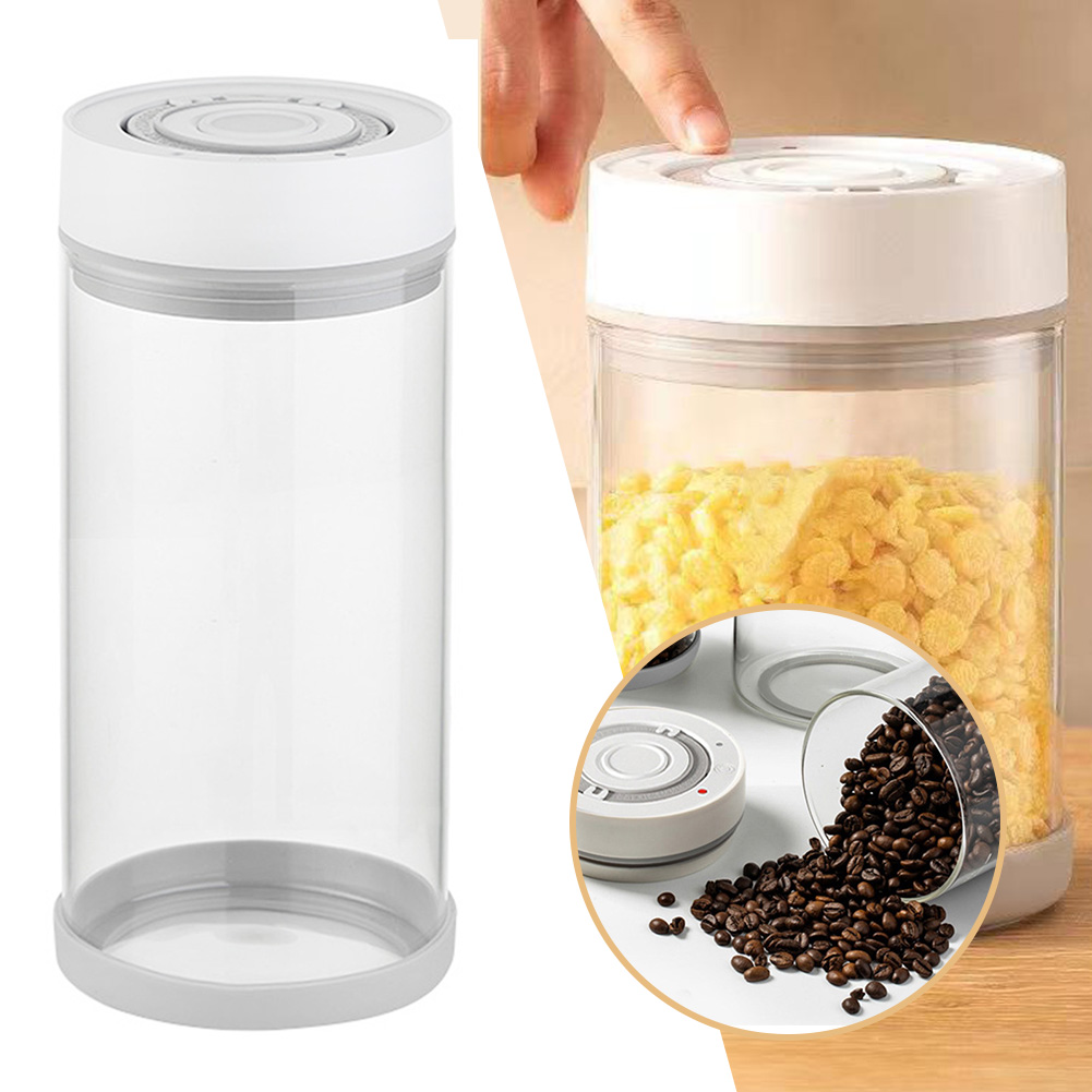 وعاء زجاجي مقاوم للرطوبة لحفظ  - مراجعة Food Storage For Room وسعره