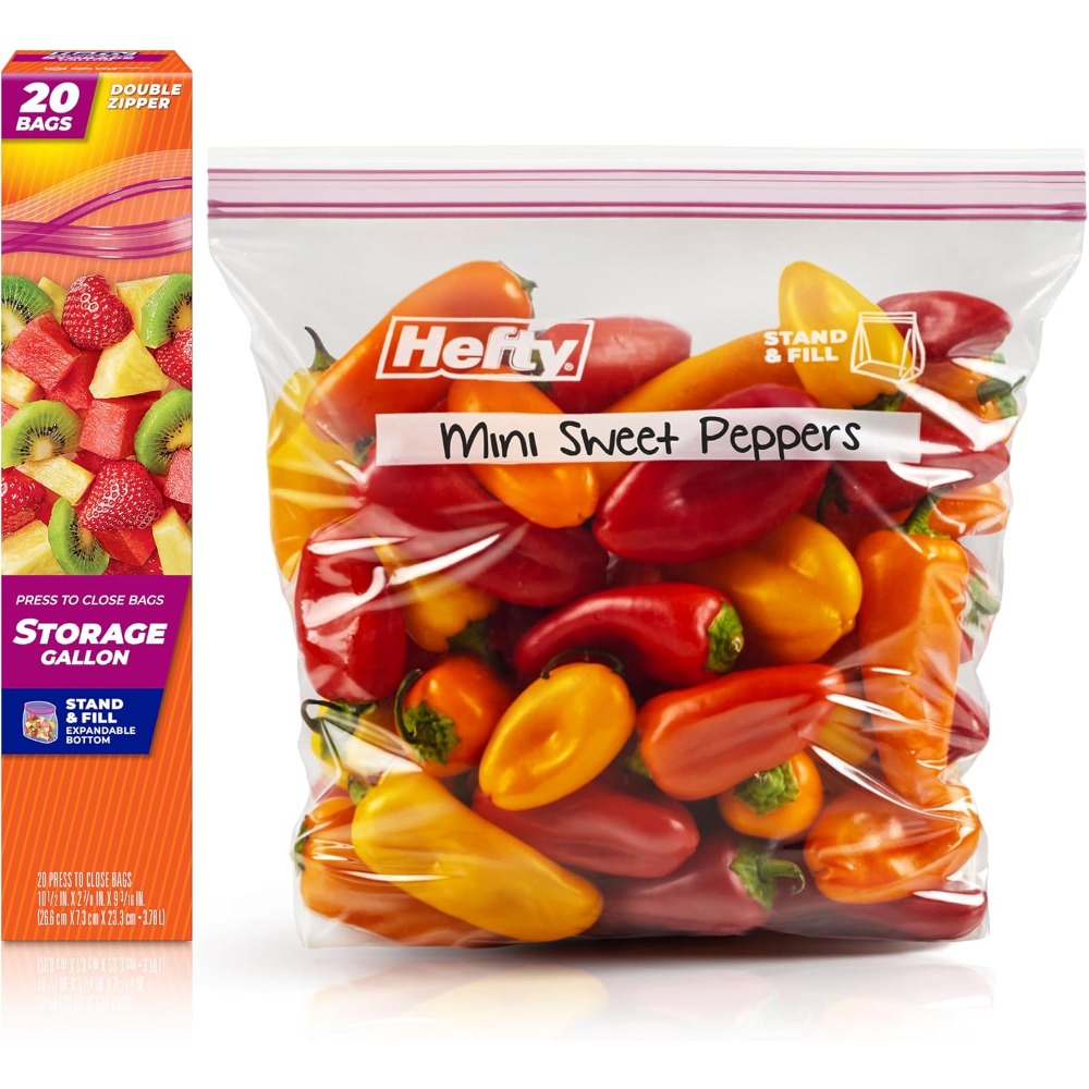 أكياس بلاستيكية قابلة لإعادة ا - مراجعة Food Storage Reusable Bags وسعره