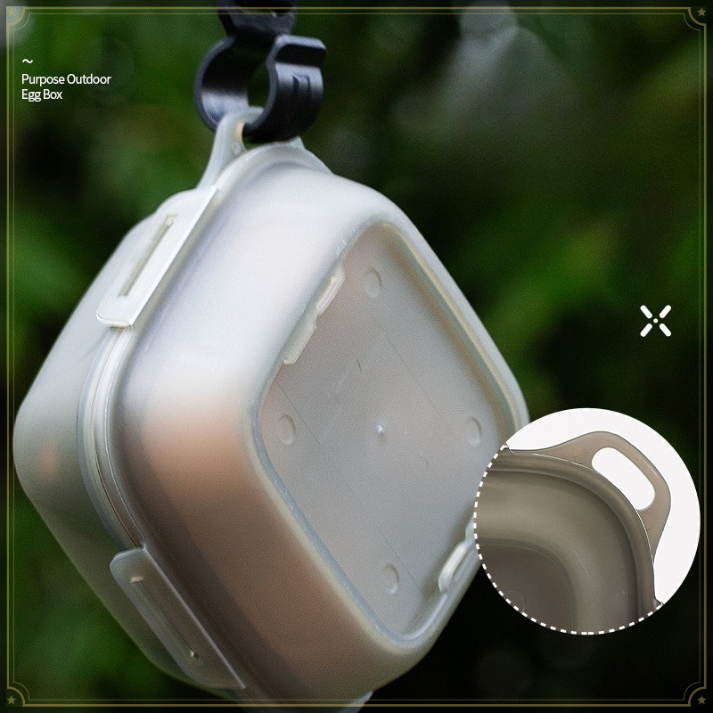 صندوق تخزين البيض 2 في 1 محمول - مراجعة Egg Storage Holder وسعره