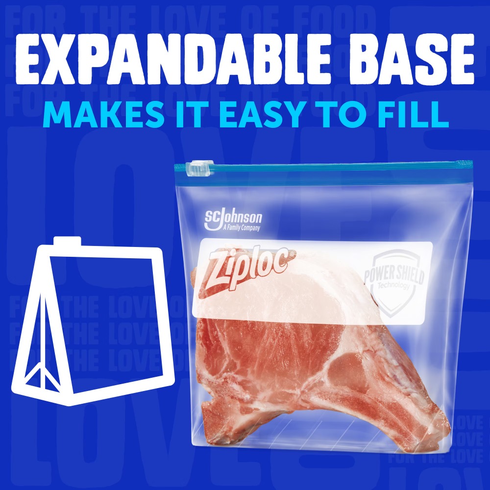 أكياس تجميد زيب لوك بسحاب، لوا - مراجعة Food Storage Ziploc وسعره