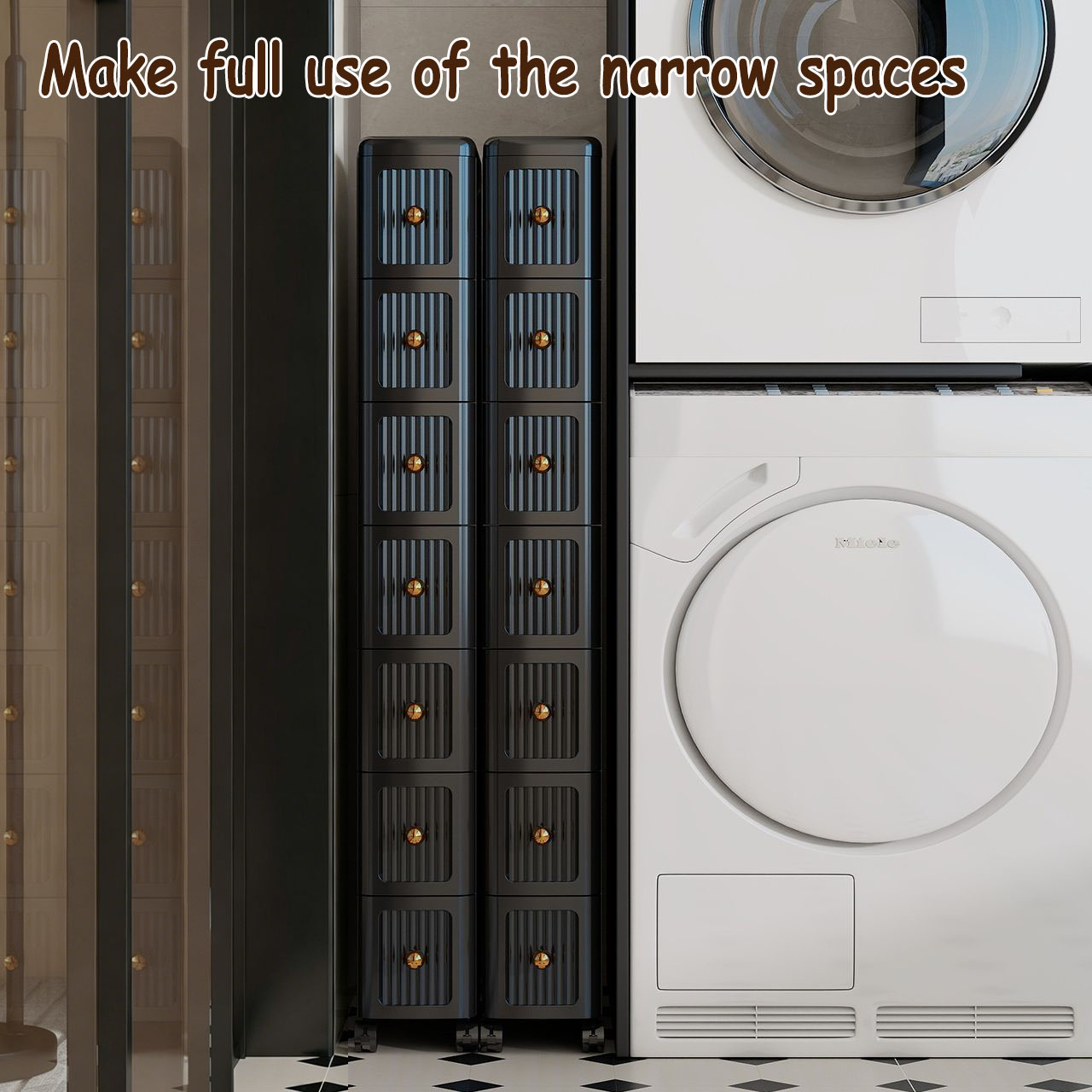 خزانة تخزين ضيقة بعرض 15 سم -  - مراجعة Food Storage For Room وسعره