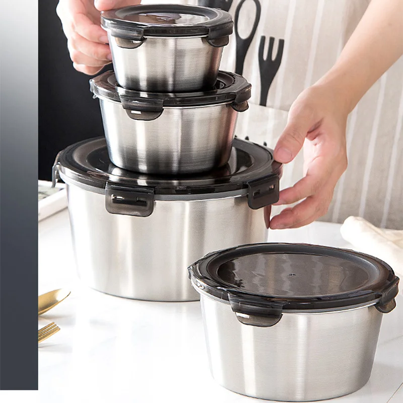 صندوق بينتي مع غطاء من الفولاذ - مراجعة Food Storage Oven Safe وسعره