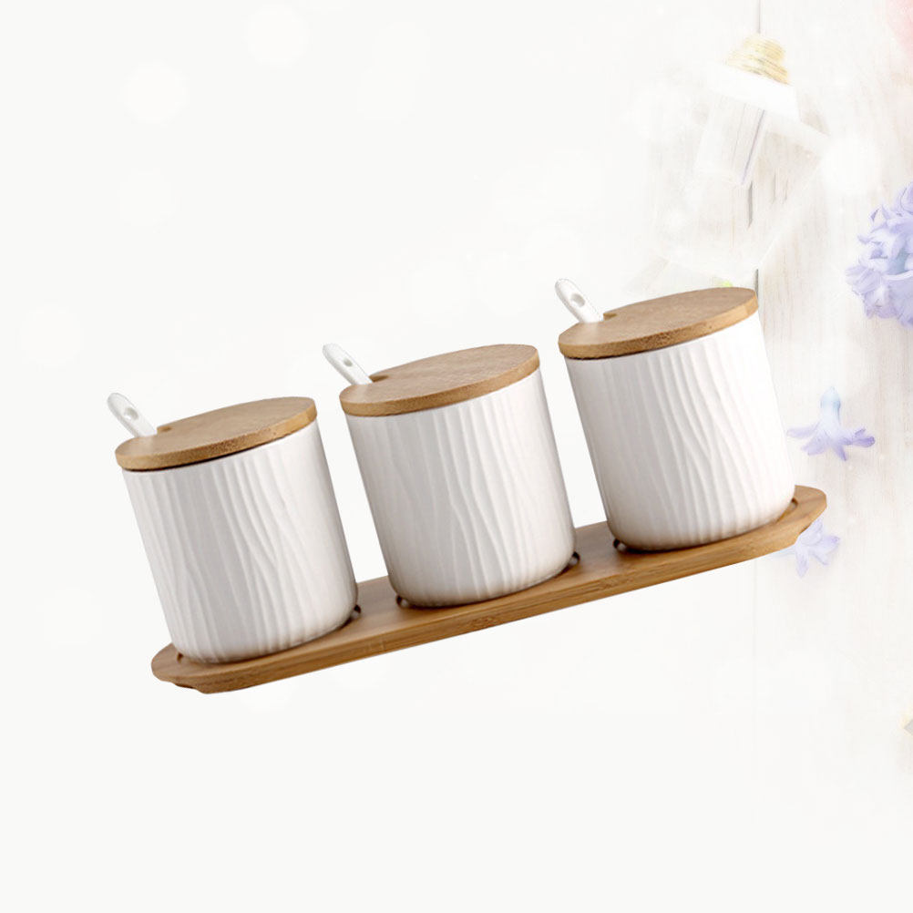 طقم برطمانات توابل سيراميك إبد - مراجعة Food Storage Box وسعره