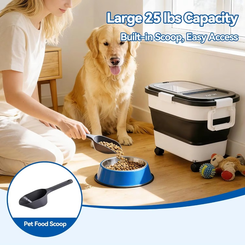 حاوية تخزين طعام الكلاب سعة 20 - مراجعة Food Storage For Dog وسعره