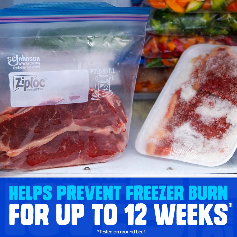 أكياس تخزين الطعام في الفريزر  - مراجعة Food Storage Ziploc وسعره