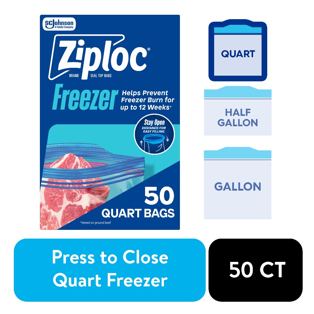 أكياس تخزين الطعام في الفريزر  - مراجعة Food Storage Ziploc وسعره