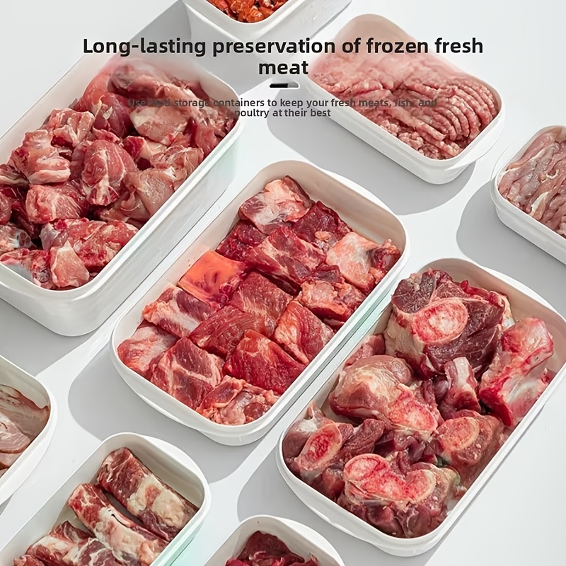 مجموعة من 10 قطع من صناديق تخز - مراجعة Food Storage Stackable Containers وسعره