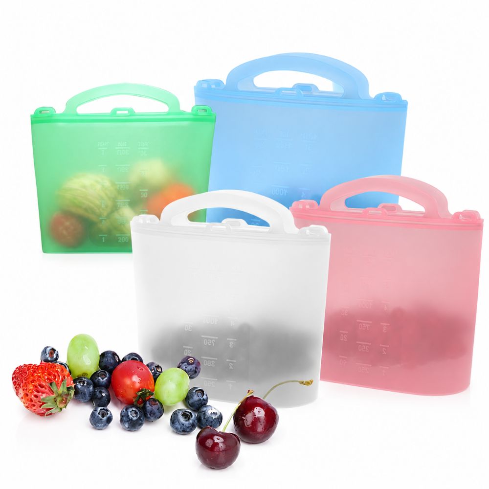 أكياس تخزين طعام سعة 1500 مل،  - مراجعة Food Storage Ziploc وسعره