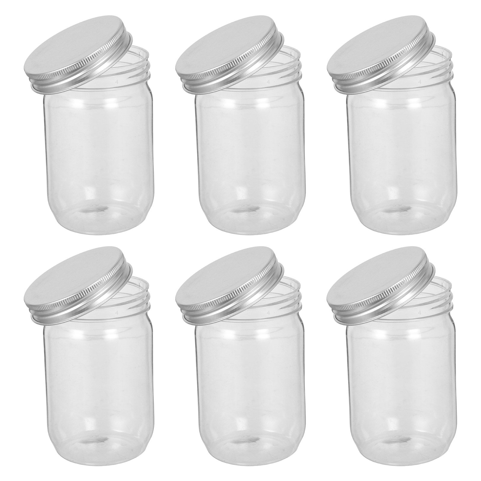6 قطع من أوعية ميسون البلاستيك - مراجعة Food Storage Containers وسعره