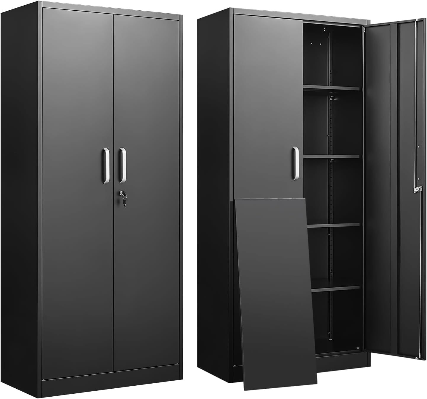 خزانة تخزين معدنية بأرفف قابلة - مراجعة Food Storage For Room وسعره