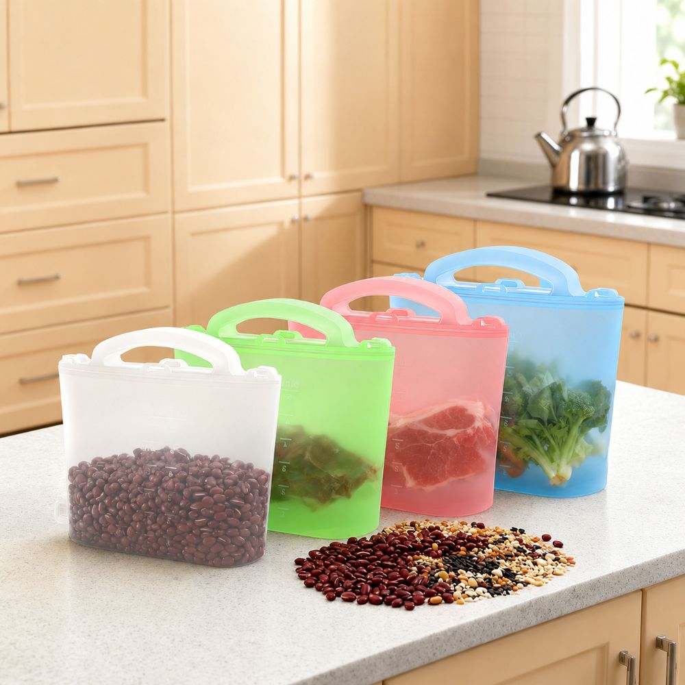 أكياس تخزين طعام قابلة لإعادة  - مراجعة Food Storage Ziploc وسعره