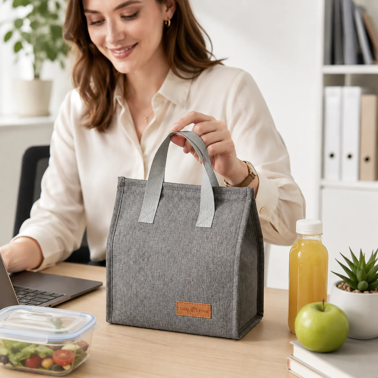 حقيبة غداء معزولة، حقيبة طعام  - مراجعة Food Storage Reusable Bags وسعره