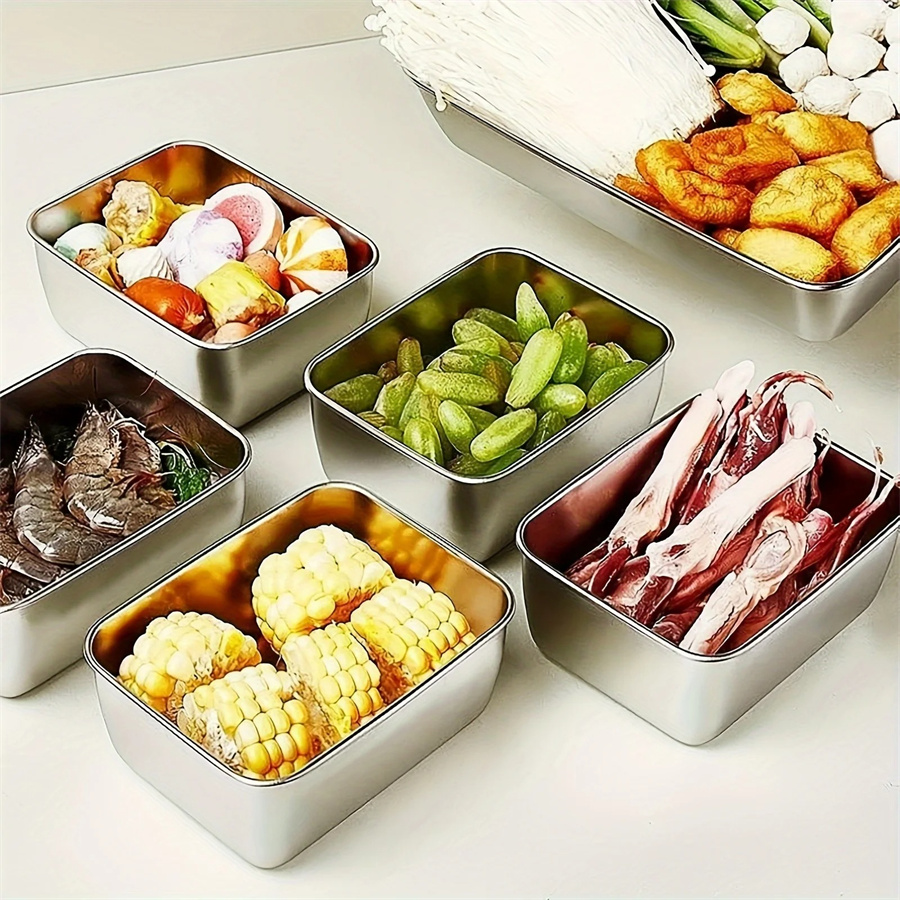 1/3/5 قطعة صندوق تخزين المواد  - مراجعة Food Storage Oven Safe وسعره