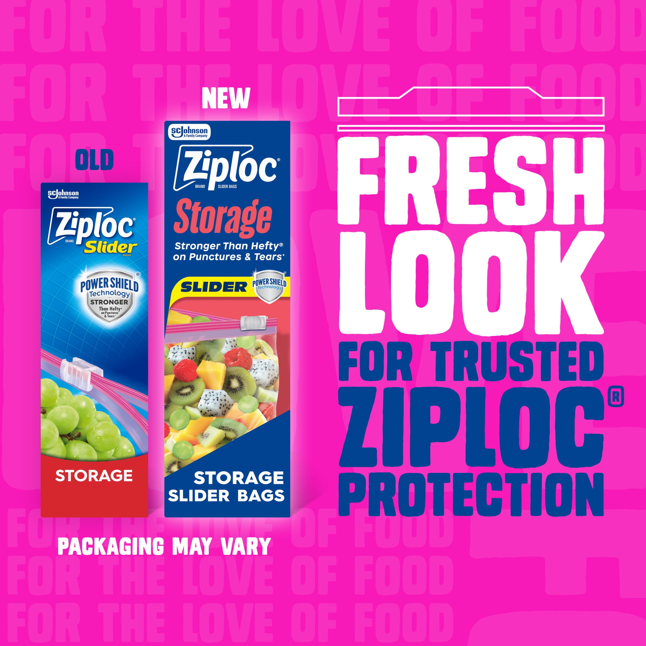 أكياس زيبلوك لتخزين الطعام بسع - مراجعة Food Storage Ziploc وسعره