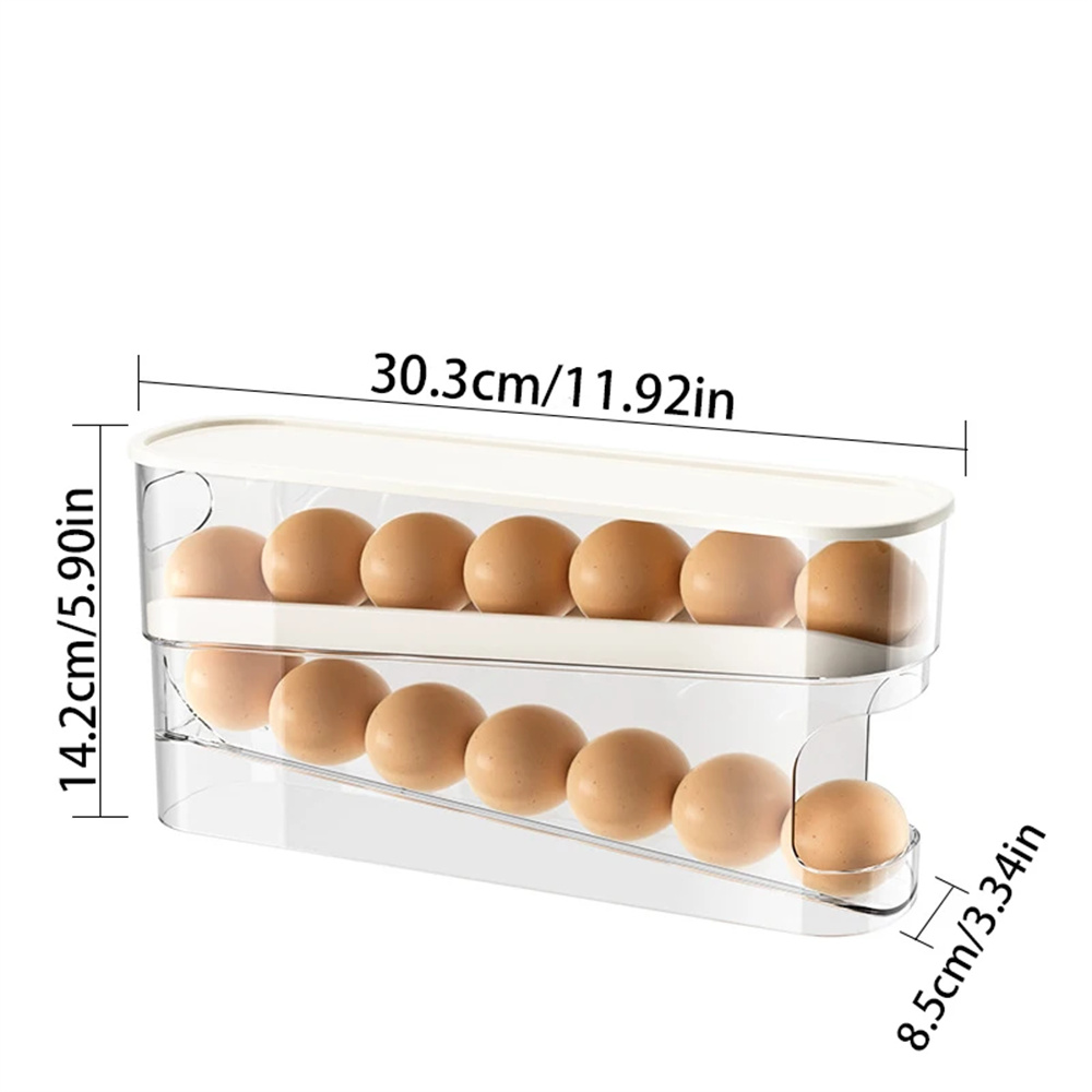 حامل بيض أوتوماتيكي مزدوج قابل - مراجعة Egg Storage Holder وسعره