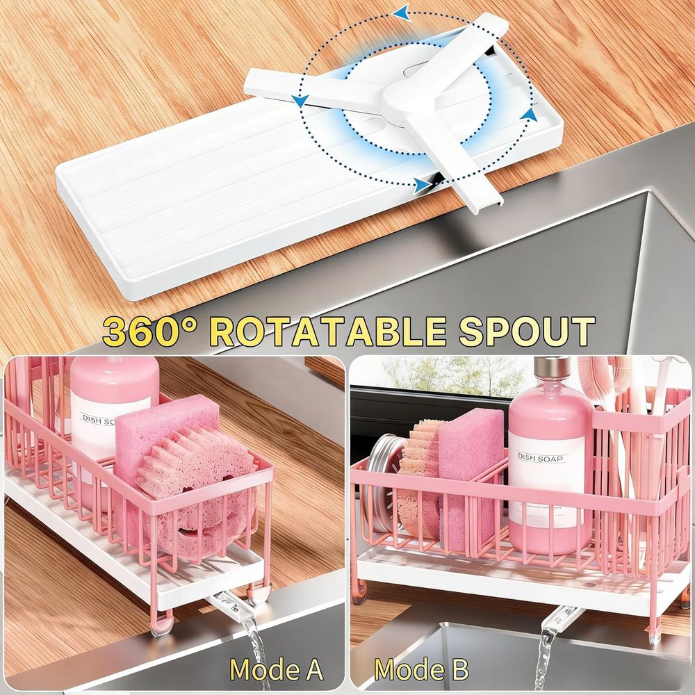 حامل إسفنج أو منظم لحوض المطبخ - مراجعة Food Storage For Room وسعره
