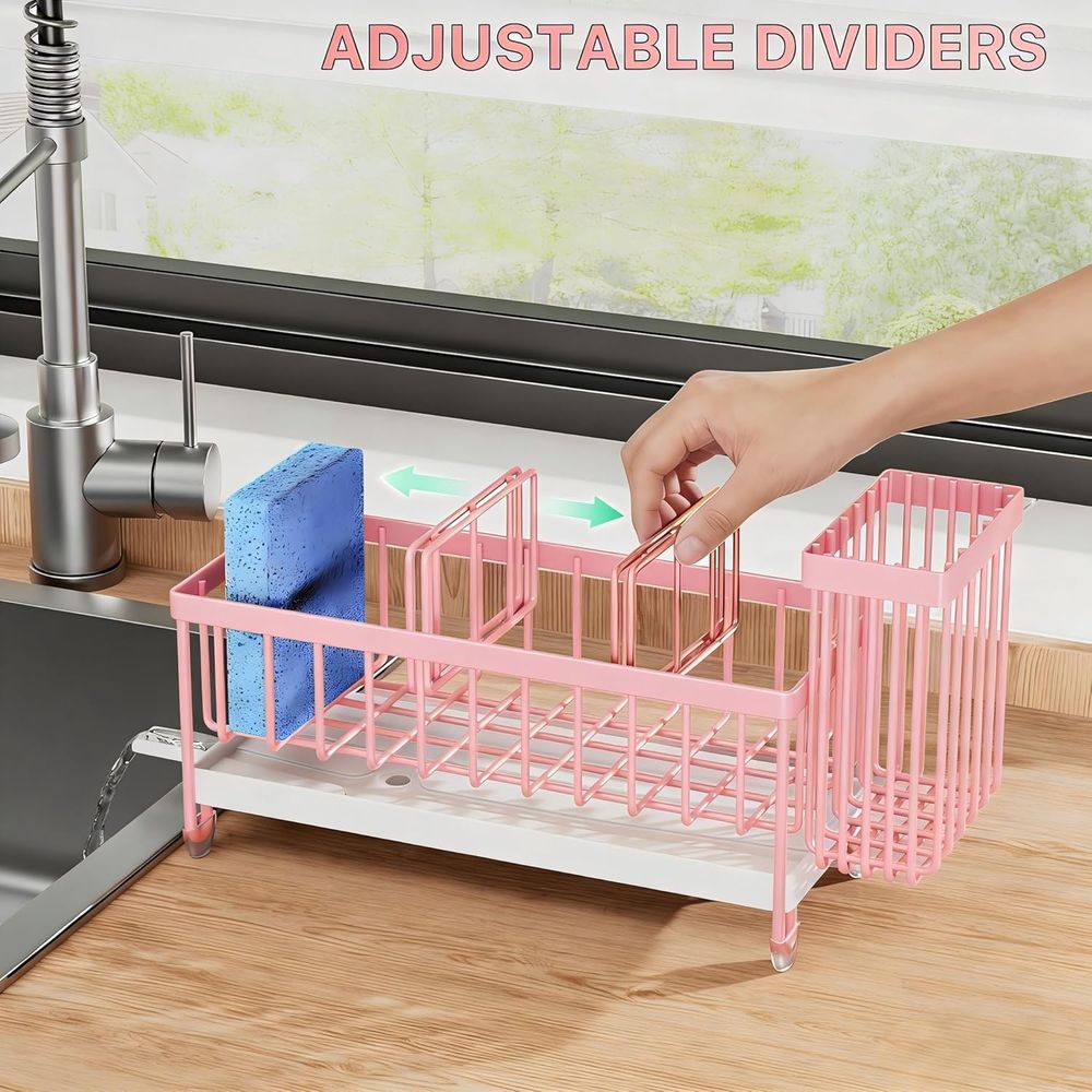 حامل إسفنج أو منظم لحوض المطبخ - مراجعة Food Storage For Room وسعره