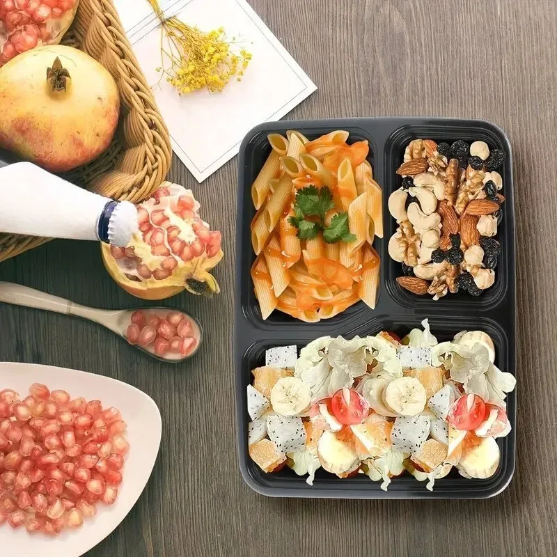 10 مجموعات من صناديق الطعام ال - مراجعة Food Storage Stackable Containers وسعره