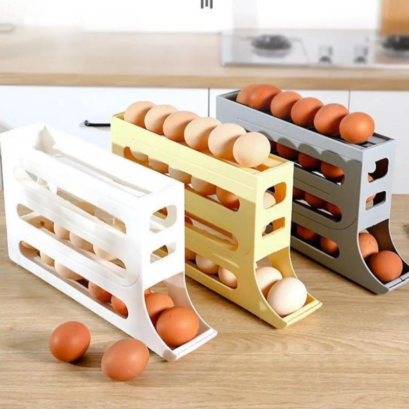 صندوق تخزين بيض الثلاجة، حاوية - مراجعة Egg Storage Holder وسعره